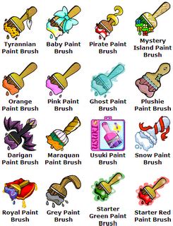 Me and My Neopets: All the Paintbrush