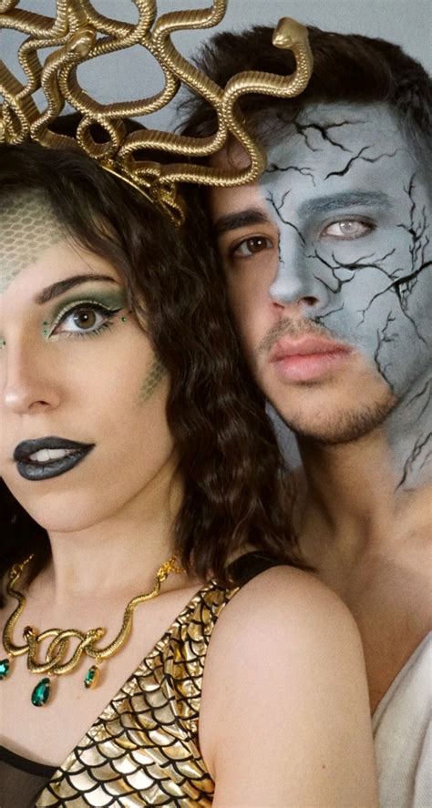 Halloween makeup in 2022 | Halloween outfits, Medusa halloween, Medusa halloween costume