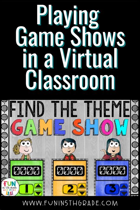 How to Play Classroom Game Shows in a Virtual Setting | Fun in 5th Grade