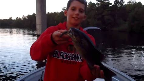 Wisconsin River fishing!! - YouTube