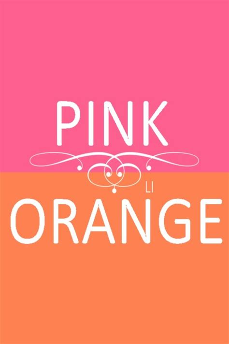 Pin by Flan'Elle et Prune on Lu's inspirations | Orange palette, Pink and orange, Pink color