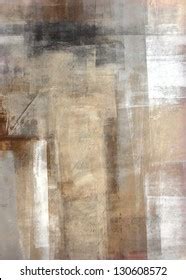 Brown Beige Abstract Art Painting Stock Photo 130608572 | Shutterstock