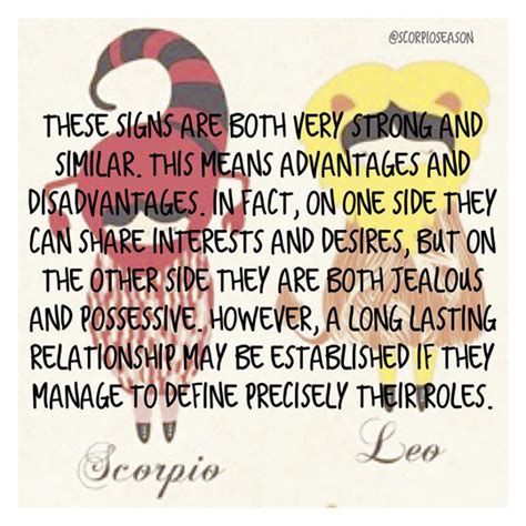 18 Quotes about SCORPIO-LEO Relationships | Scorpio Quotes