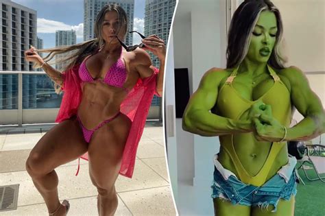 Real-life 'She-Hulk' shows off muscles: three-hour workouts, meal plan