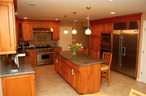 Orange Color Kitchen Cabinets