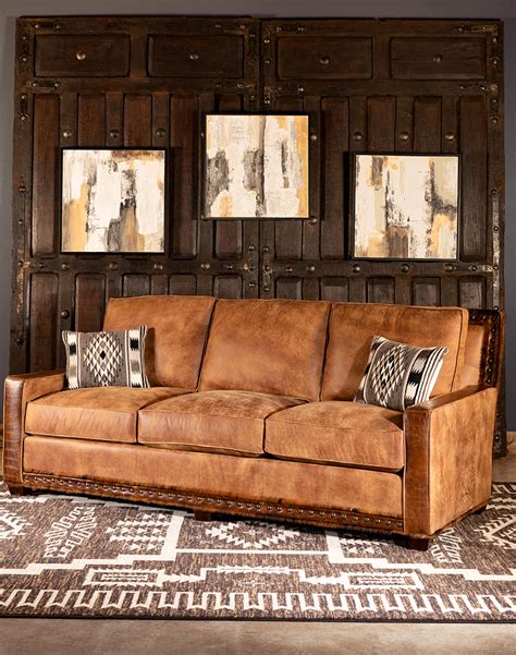 Cowhide Leather Sofa