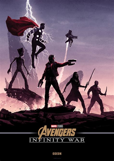 Avengers: Infinity War by Matt Ferguson - Home of the Alternative Movie Poster -AMP-