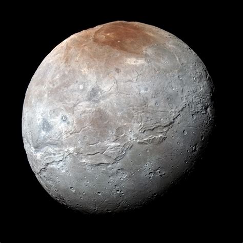 Pluto’s Big Moon Charon Reveals a Colorful and Violent History | NASA