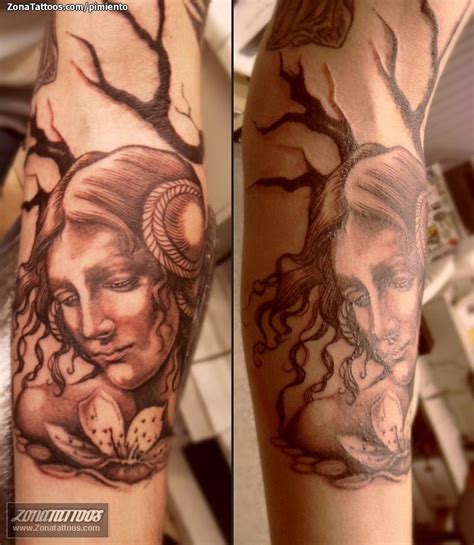 Tatuaje de Leonardo Da Vinci, Rostros