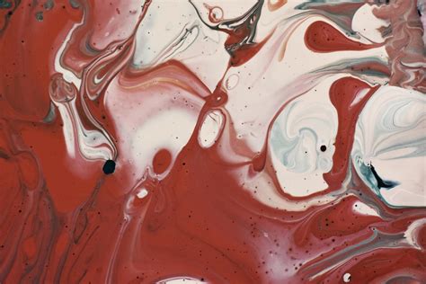 Red and White Abstract Painting · Free Stock Photo