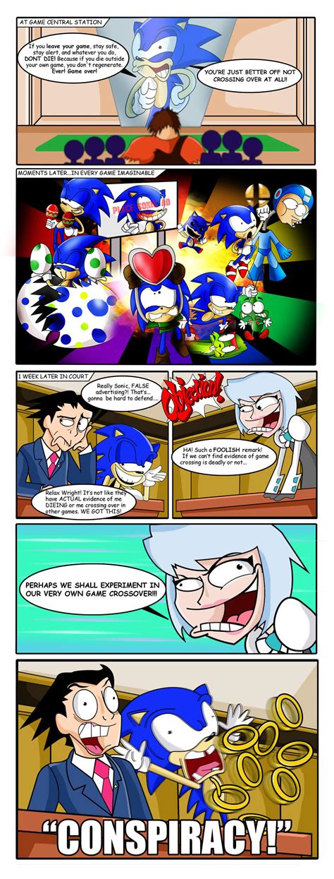 Sonic the Hedgehog on Crossovers by xeternalflamebryx on DeviantArt