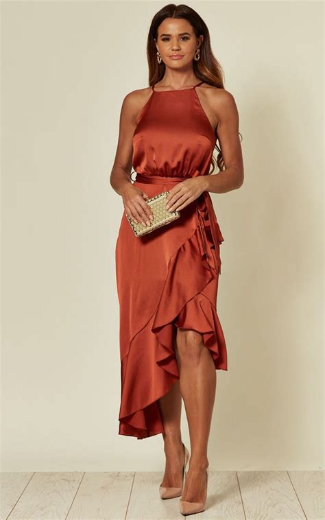 rust color dress for wedding guest - Nuts Blogsphere Photo Gallery