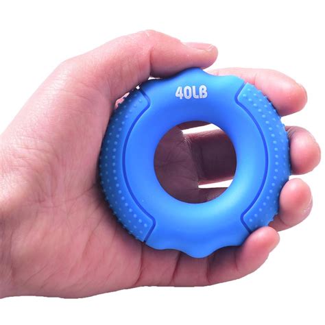 Buy Silica Gel Portable Hand Grip Gripping Ring Carpal Expander Finger Trainer Grip at ...
