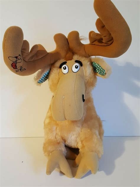 Vintage Dr. Suess 1983 Thidwick the Big Hearted Moose Coleco Stuffed PLUSH | eBay | Plush ...