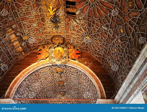 Inside the National Palace of Sintra Palacio Nacional Near Lisbon in Portugal - Chapel Editorial ...