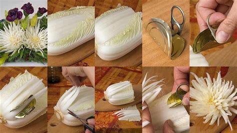 5 Styles DIY Food Garnishing | Food carving, Food garnishes, Food ...