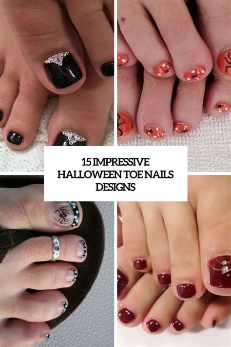 Halloween Toe Nail Designs - Design Talk