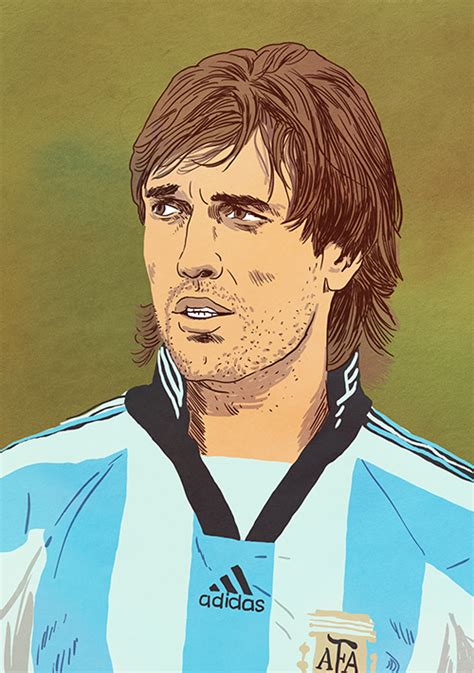 Soccer players portraits on Behance