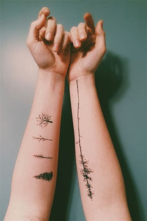 23 Amazing Forest Tattoos For Everyone Who Loves To Wander Through The ...