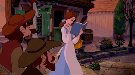 Belle reading a book Blank Template - Imgflip