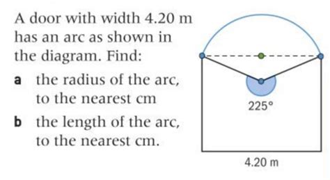 geometry - Find the radius of the arc? - Mathematics Stack Exchange