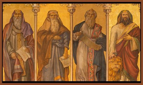 4 Major Prophets in the Bible - Know who they are?