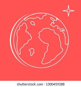 Planet Earth Vector Illustration World Vector Stock Vector (Royalty ...