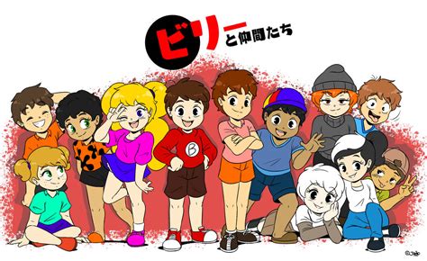 Billy and Friends Anime by joaoppereiraus on DeviantArt