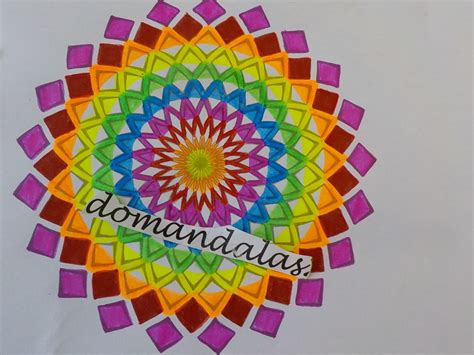 Mandala squares - Mandalas Adult Coloring Pages