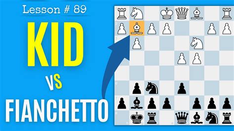 Chess Lesson # 89: King’s Indian Defense vs Fianchetto Variation - YouTube