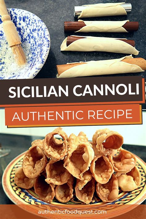 Authentic Sicilian Cannoli Recipe: How To Make The Best Traditional Cannoli