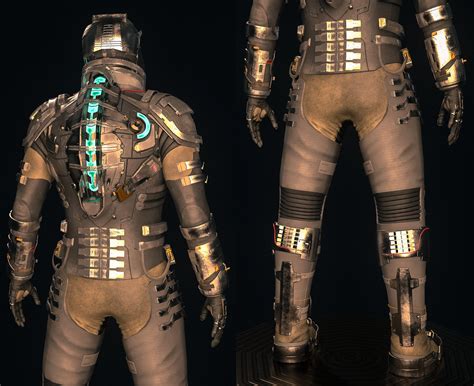 Dead Space suit (WIP) — polycount