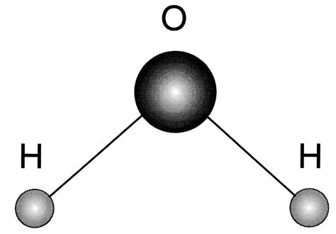 Схема строения молекулы воды - 80 фото