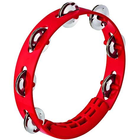 Nino Compact ABS Plastic Handheld Tambourine 8 in. Red | eBay