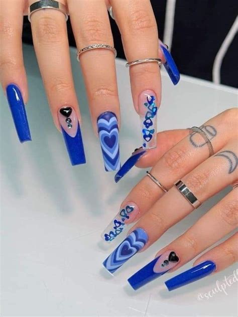 Development Alert: Blue Nail Artwork Designs for 2024 – Amazing Xanh