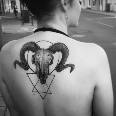 55 Best Aries Symbol Tattoo Designs - Do You Believe in Astrology?(2019)