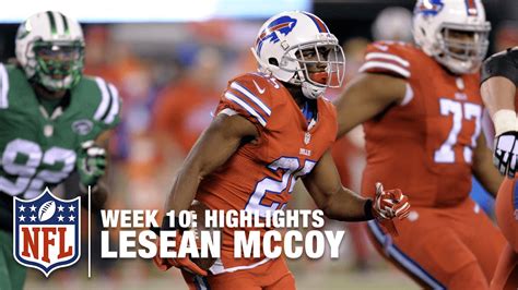 LeSean McCoy Highlights (Week 10) Bills vs. Jets | NFL - YouTube