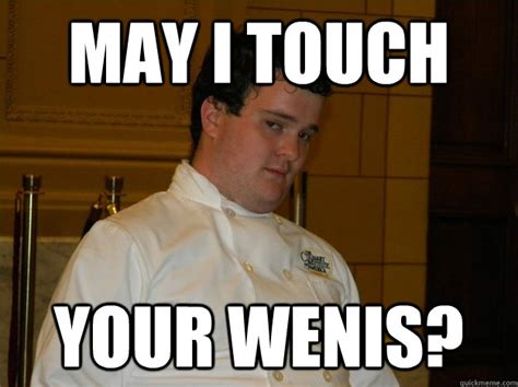 may i touch your wenis? - Misc - quickmeme