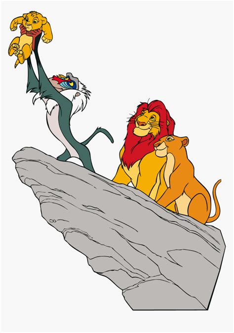 Simba, Rafiki, Mufasa And Sarabi By Ireprincess - Clipart Lion King Simba And Mufasa, HD Png ...