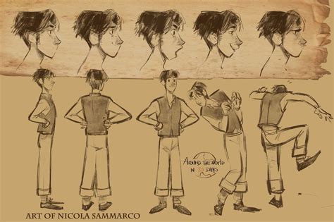 Passepartout :) by nicolasammarco on deviantART | Character sketch, Character art, Art