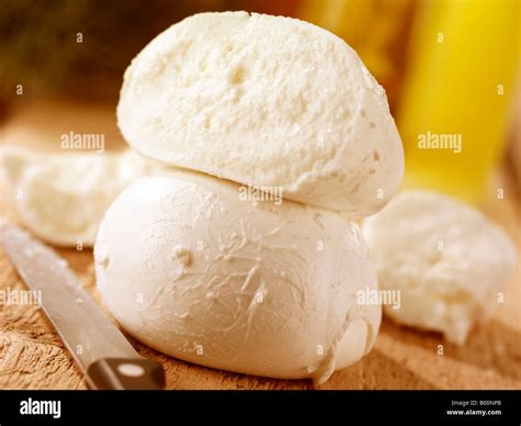 ITALIAN BUFFALO MOZZARELLA Stock Photo - Alamy