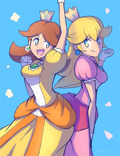 Peach and Daisy Fanart [OC] : r/SmashBrosUltimate