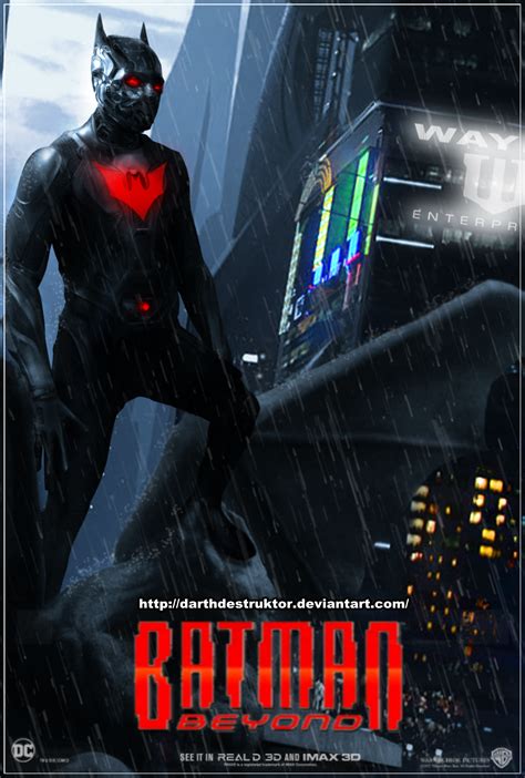 Batman Beyond movie fan made poster by DarthDestruktor on DeviantArt