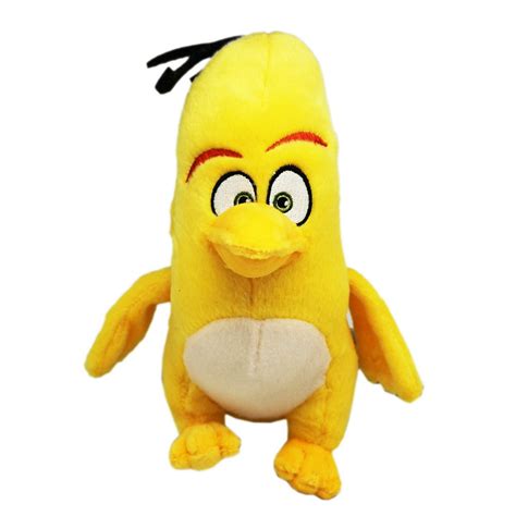 Angry Birds Movie Chuck Yellow Bird Plush Toy With Hanging Loop (8in) - Walmart.com - Walmart.com