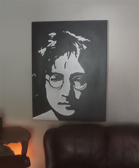 John Lennon Large Art work – Mancave