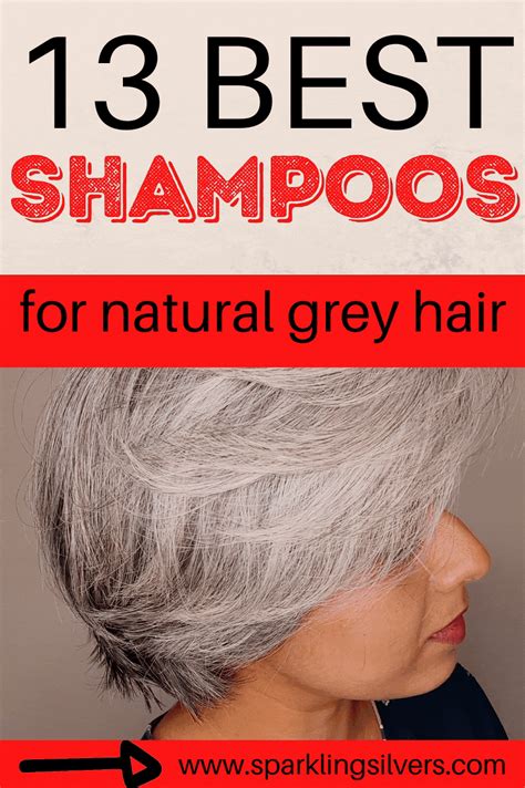 13 Grey Hair Friendly Shampoos | Gray hair growing out, Natural gray ...