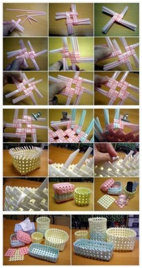 40 Repurposing Plastic Straw Crafts Ideas - Bored Art