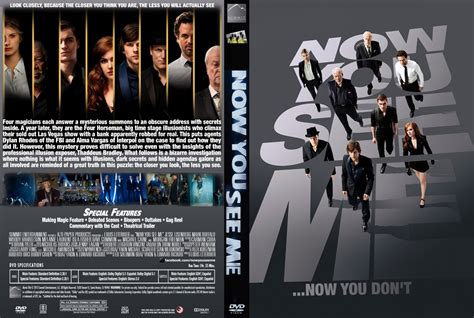 Now You See Me - Movie DVD Custom Covers - Now You See Me DVD :: DVD Covers