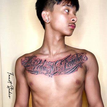 Yongguk Chest Tattoo