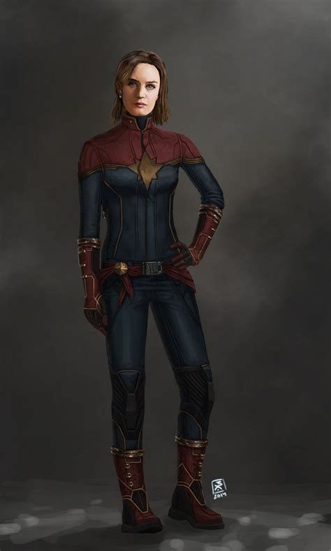 Emily Blunt as Captain Marvel #5 by wako88 on DeviantArt | Captain marvel, Captain marvel carol ...